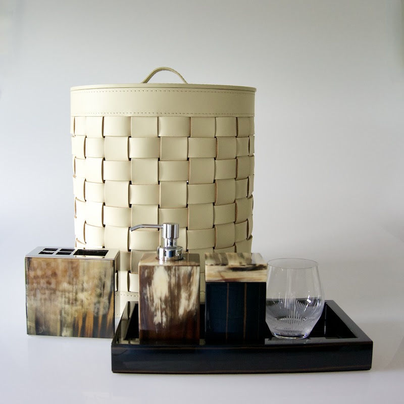 Basket round "Barcellona" by Riviere