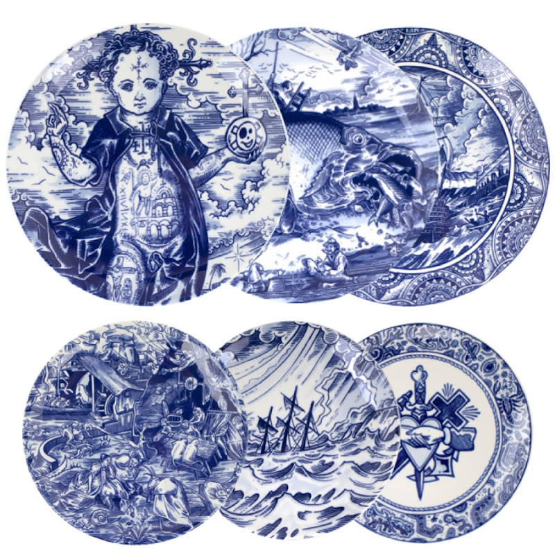 Schiffmacher Royal Blue Tattoo by Royal Delft