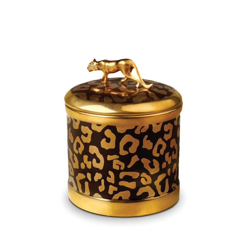 Candle 'Leopard' by L'Objet