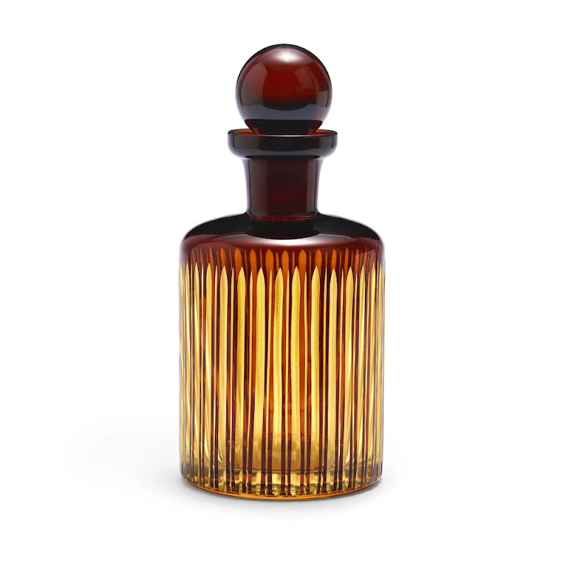 Prism Amber Decanter by L'Objet