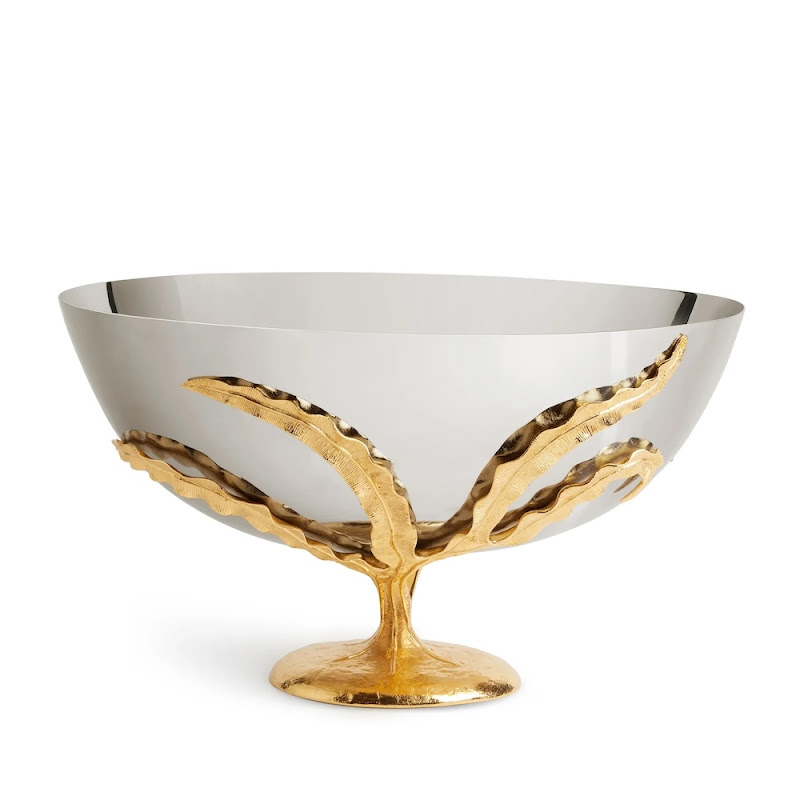 Large Footed Bowl 'Fern" by L'Objet