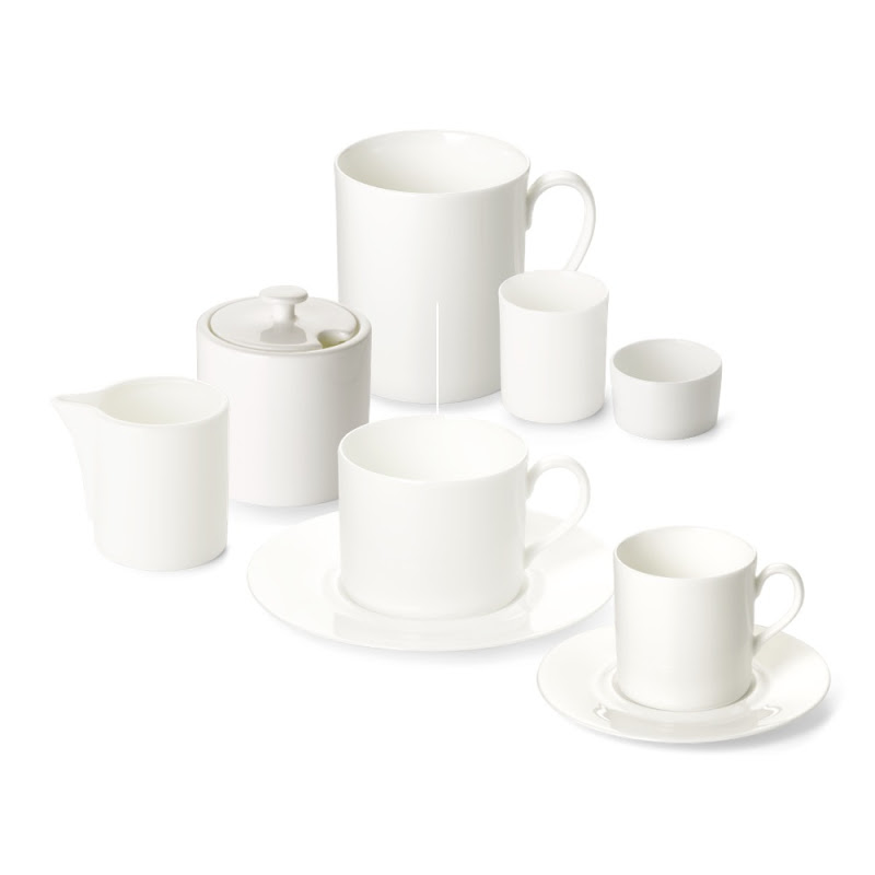 Bone China White Conical-Cylindrical by Dibbern