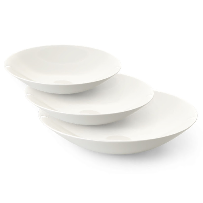 Bone China White Coupe by Dibbern