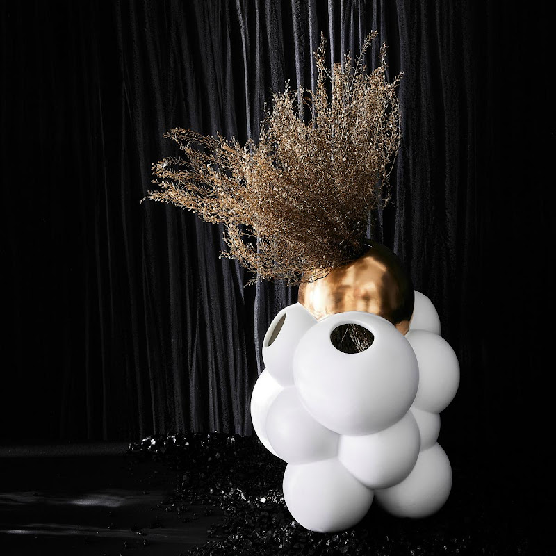 Reve Gold Vase by Coquet