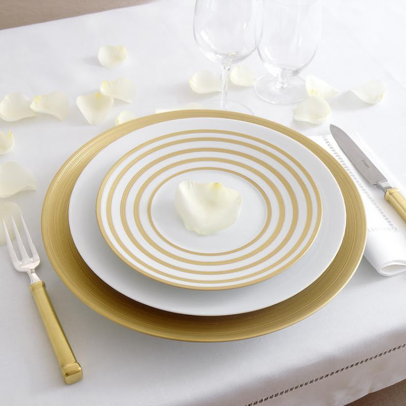 Hémisphère Gold & Gold Stripes by Coquet