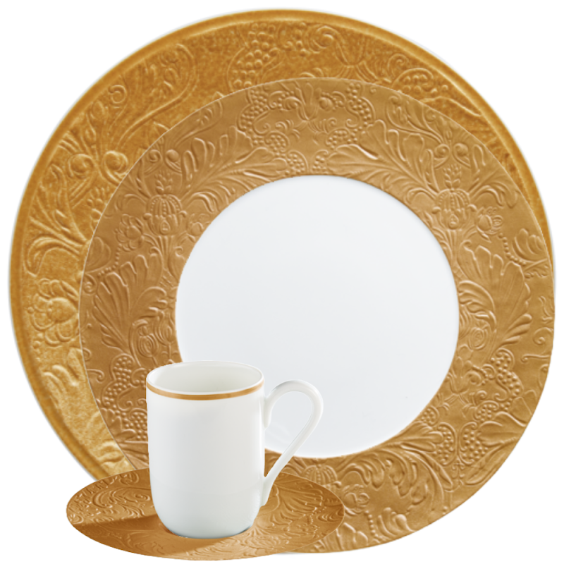 Italian Renaissance Irisé Metallic Gold by Raynaud