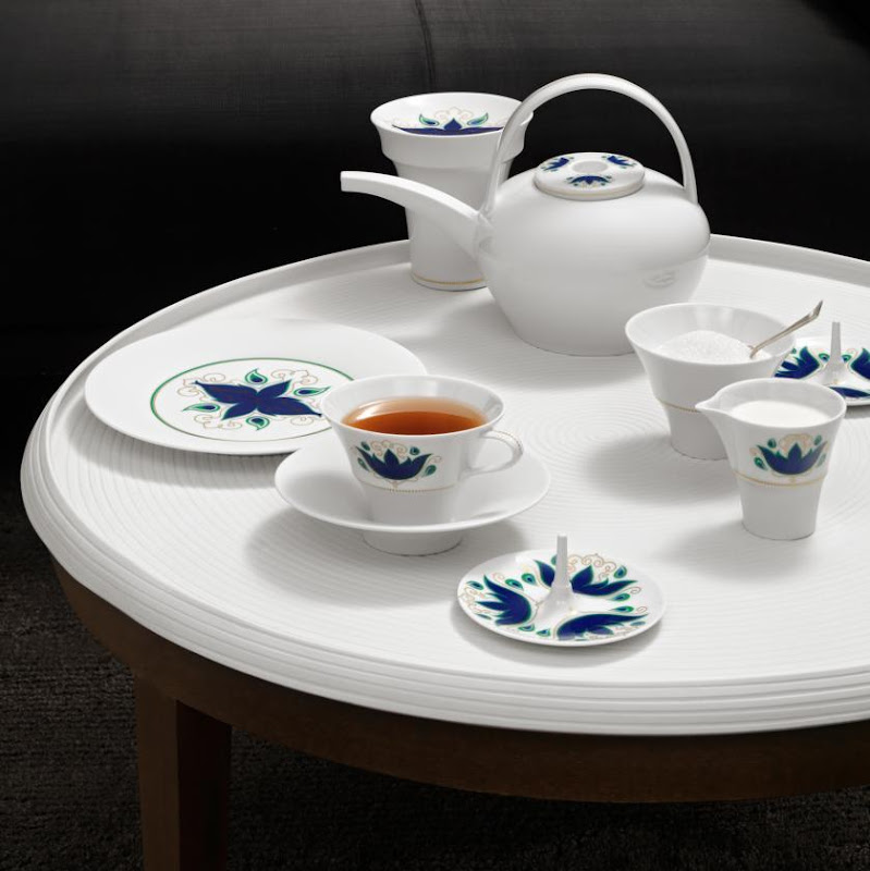 Alif Blue-Green-Gold by Hering Berlin