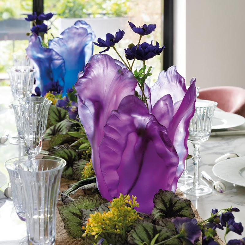 Tulipe Vases by Daum