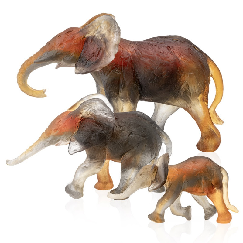 Elephants Savana by Daum