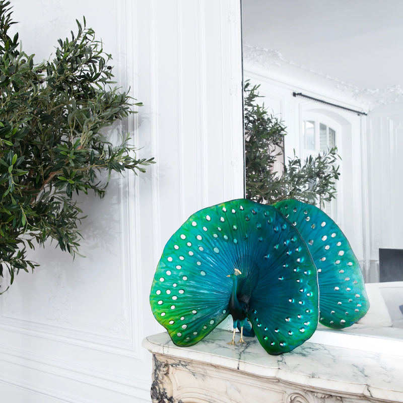 Peacock Parade by Daum