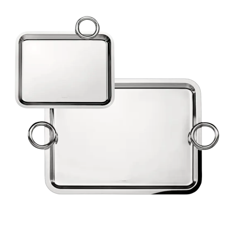 Vertigo trays by Christofle