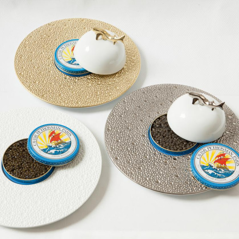 Ecume Caviar & vodka by Bernardaud