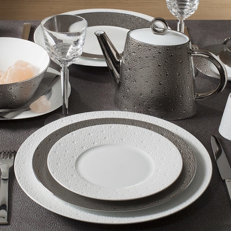 Ecume Platinum by Bernardaud