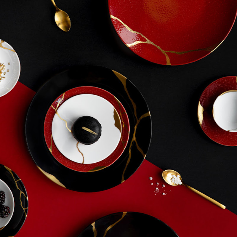 Kintsugi Colours by Bernardaud