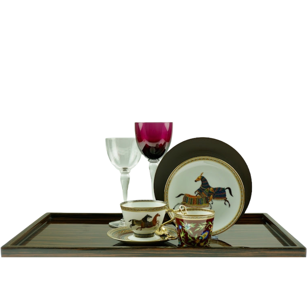 Tray "Macassar Ebony" by Pacific Connections