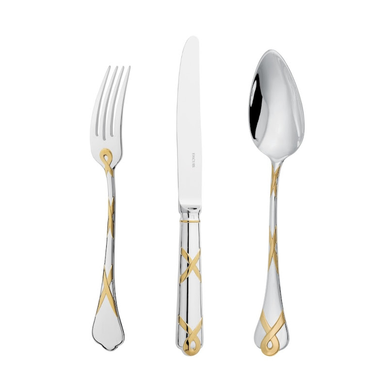 Paris Partially Gold Plated by Ercuis