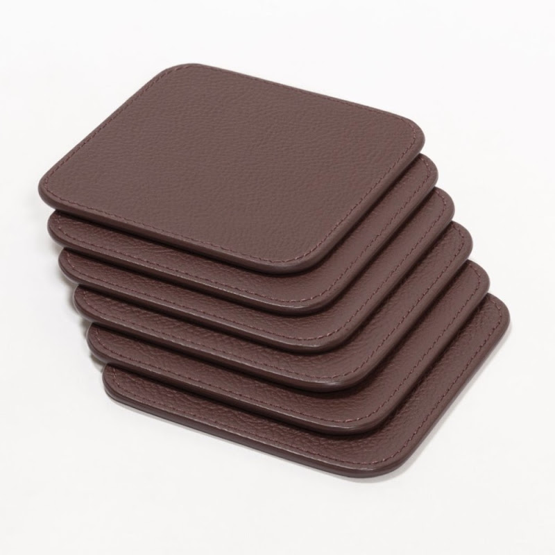 Coasters Set of 6 by Giobagnara x Poltrona Frau