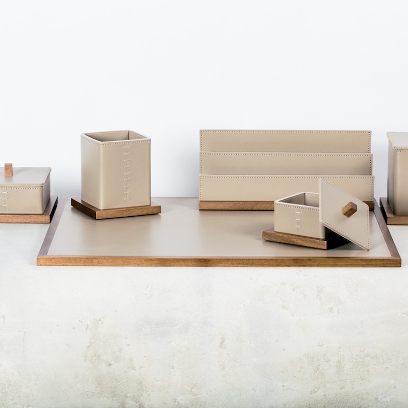 Desk Set "Pienza" by Rabitti 1969