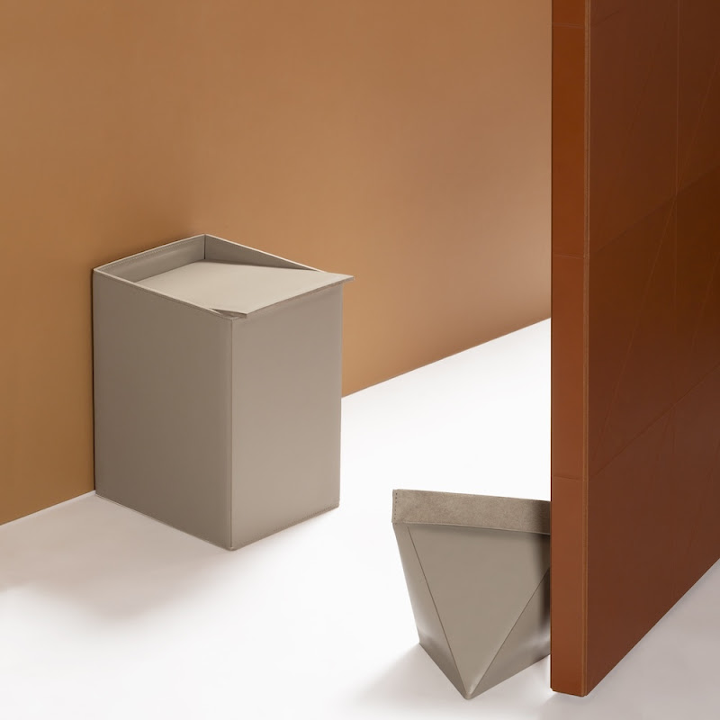 Waste paper bin "Fold" by Rabitti 1969