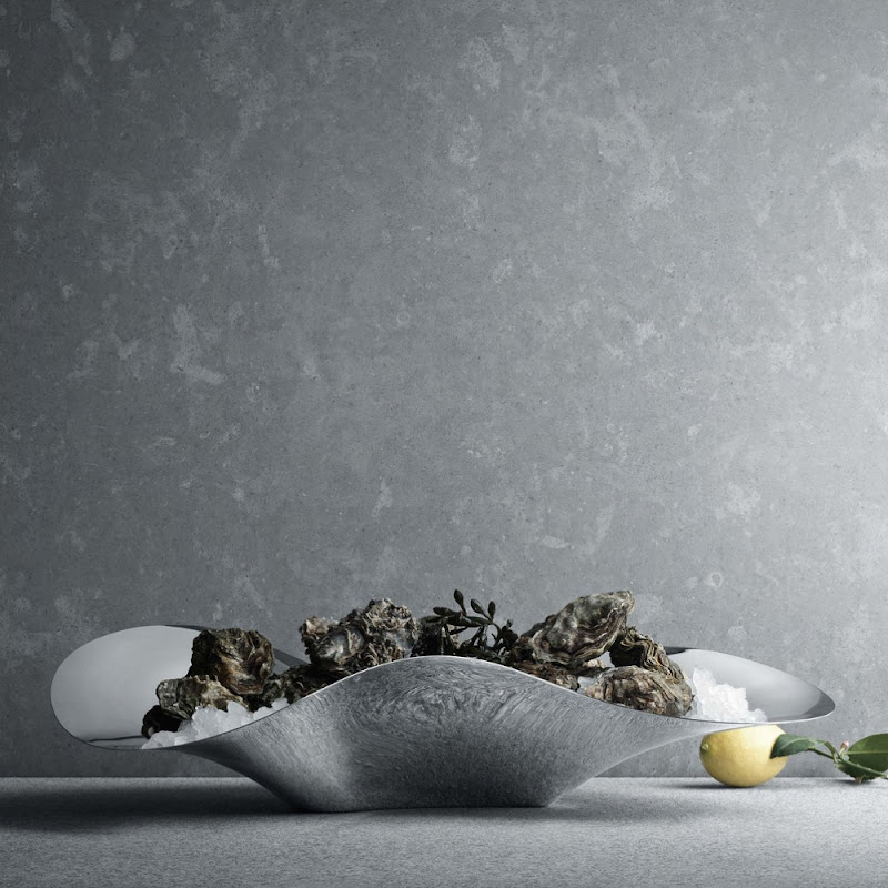 "Indulgence" Oyster Tray by Georg Jensen