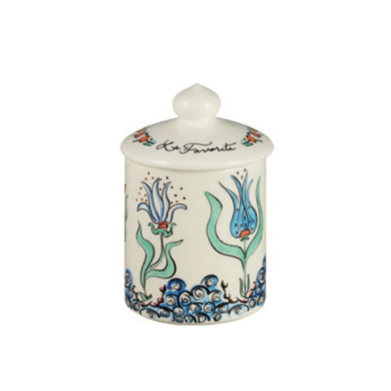 Scented candle with lid "La Favorite" by Gien