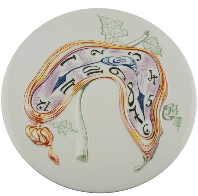 Annual Object 1976 in porcelain from a design from Salvador Dali (1904-1989).Vintage. by Rosenthal