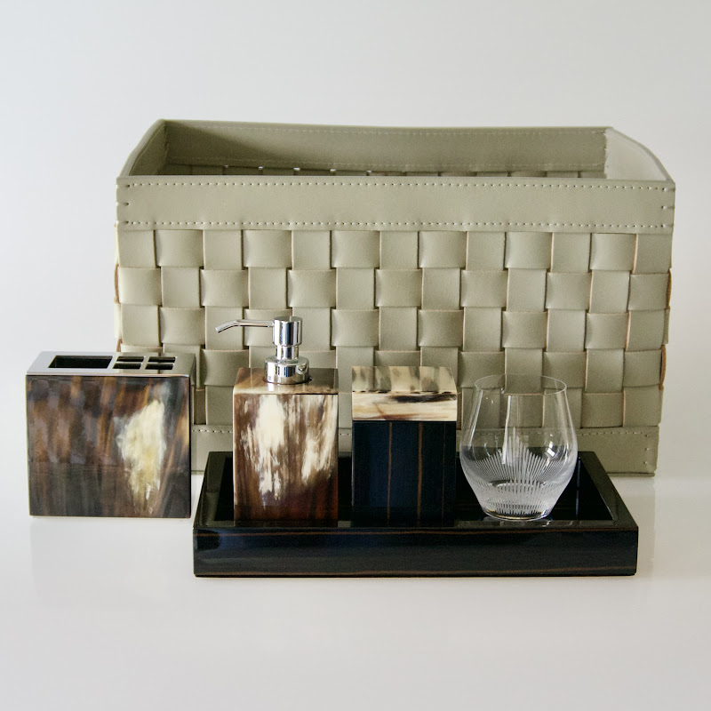 Basket rectangular "Barcellona" by Riviere