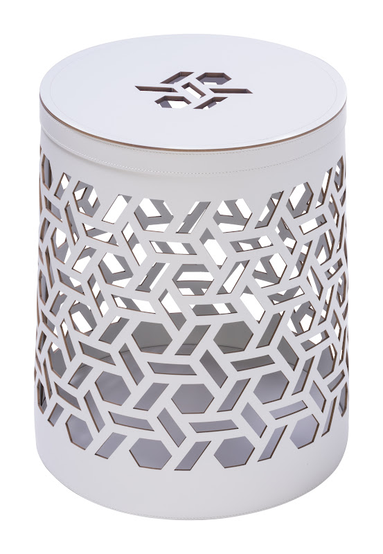 Mand rond met deksel "Vienna" by Rudi