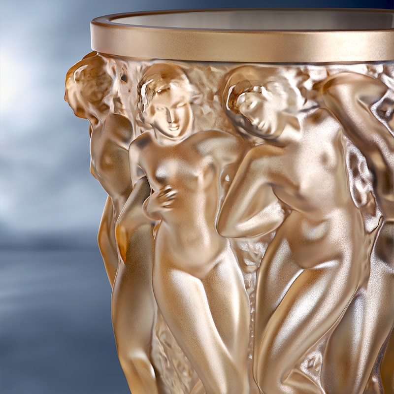 Vases 'Bacchantes' by Lalique