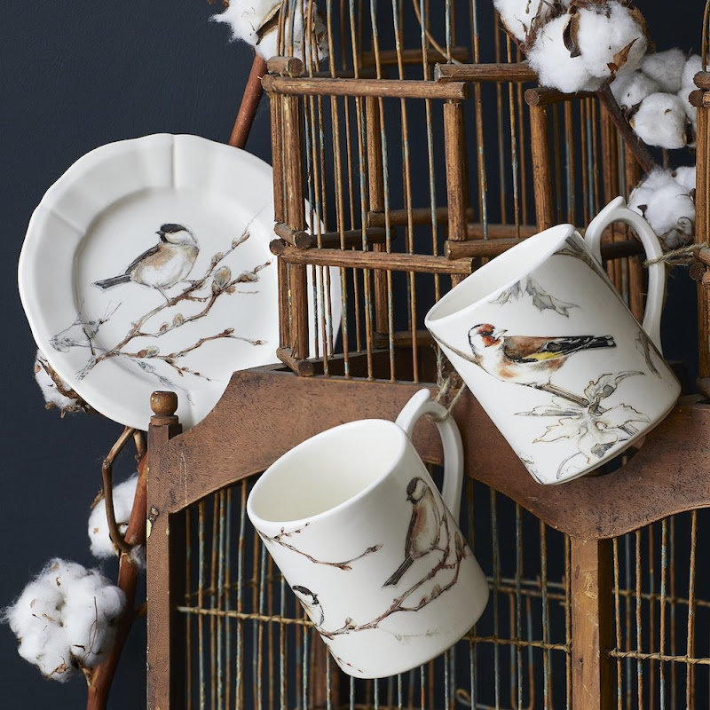 "Les Oiseaux de la Fôret" by Gien