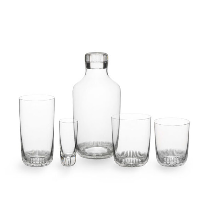 Drinking set no. 281 "Grip" by Lobmeyr