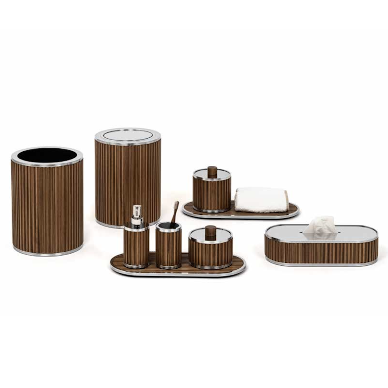 Bathroom Accessories "Woody" by Pinetti