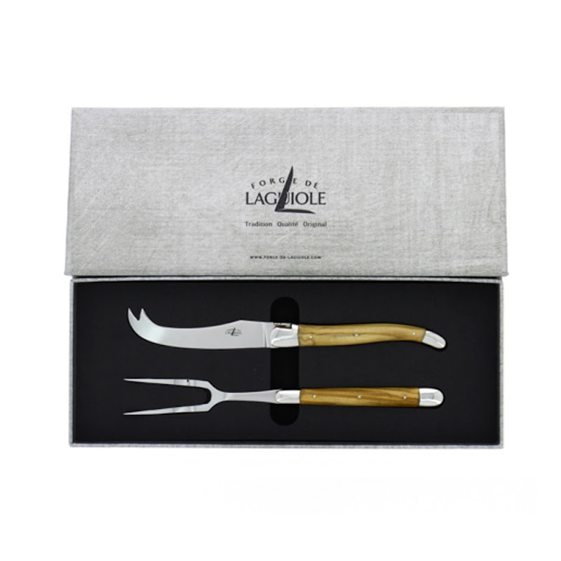 Cheese set 'Olivewood' by Forge de Laguiole