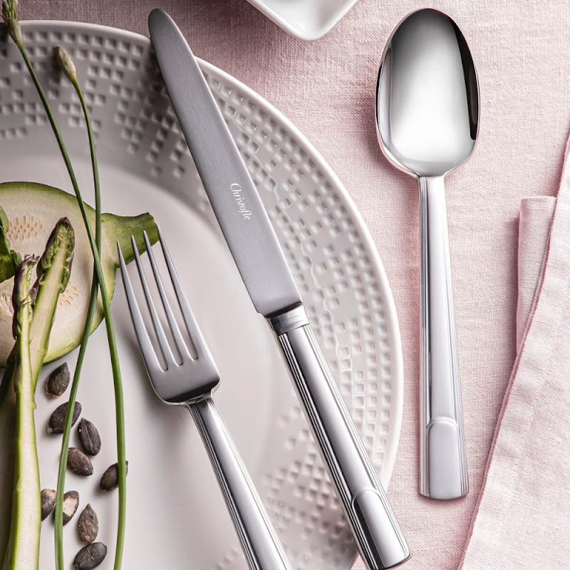 Cutlery "Hudson", 24 pieces, stainless Steel. by Christofle
