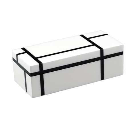 Box White Grid", for pencils by Pacific Connections