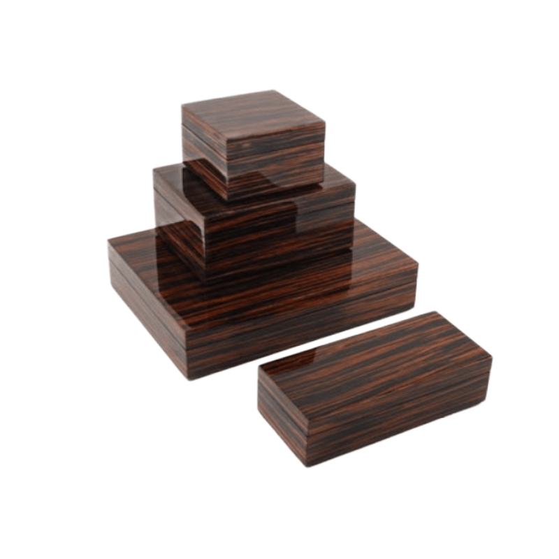 Macassar Ebony Boxes by Pacific Connections