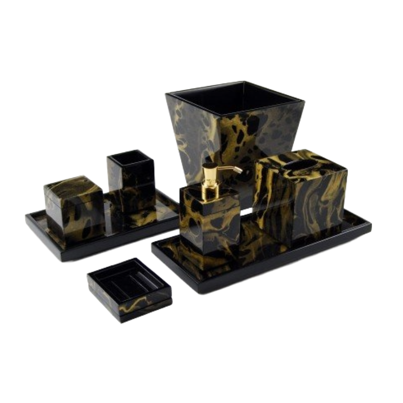 Black Gold Marble by Pacific Connections