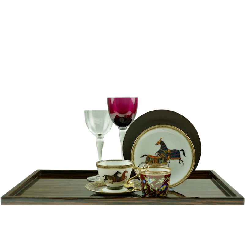 Tray "Macassar Ebony" by Pacific Connections