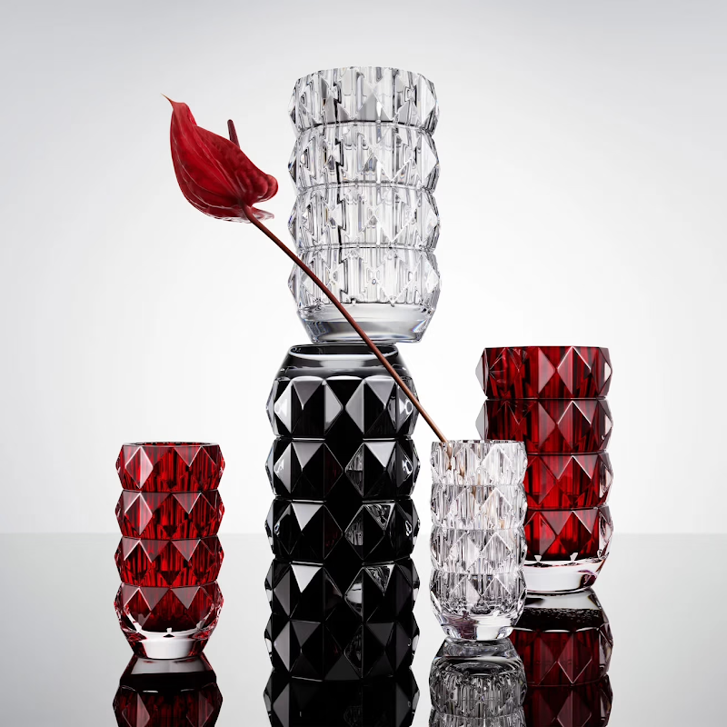 Vase Round 'Louxor' by Baccarat