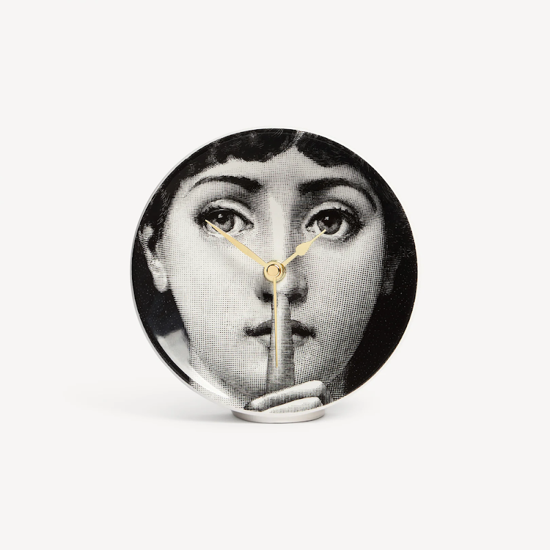 Table Clock 'Silenzio' by Fornasetti