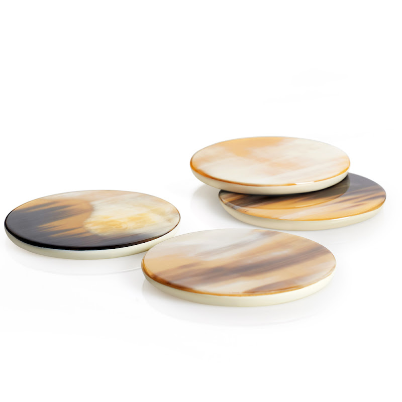 Coasters "Chelsea", Round, Set of 2 by Arcahorn