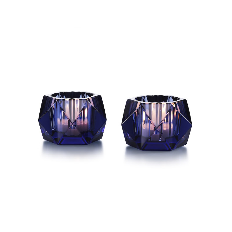 Votive 'Louxor' Midnight Blue by Baccarat