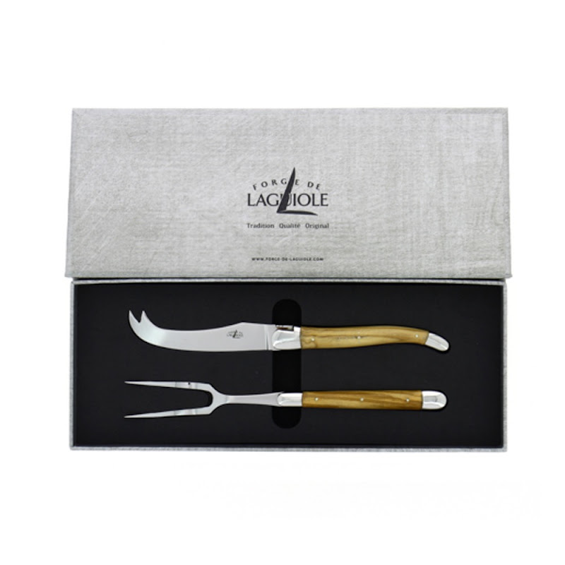 Cheese set 'Olivewood' by Forge de Laguiole