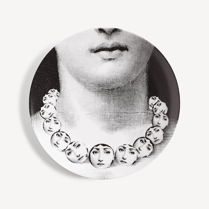 Wall Plate 'Tema e Variazione' nr. 107 by Fornasetti