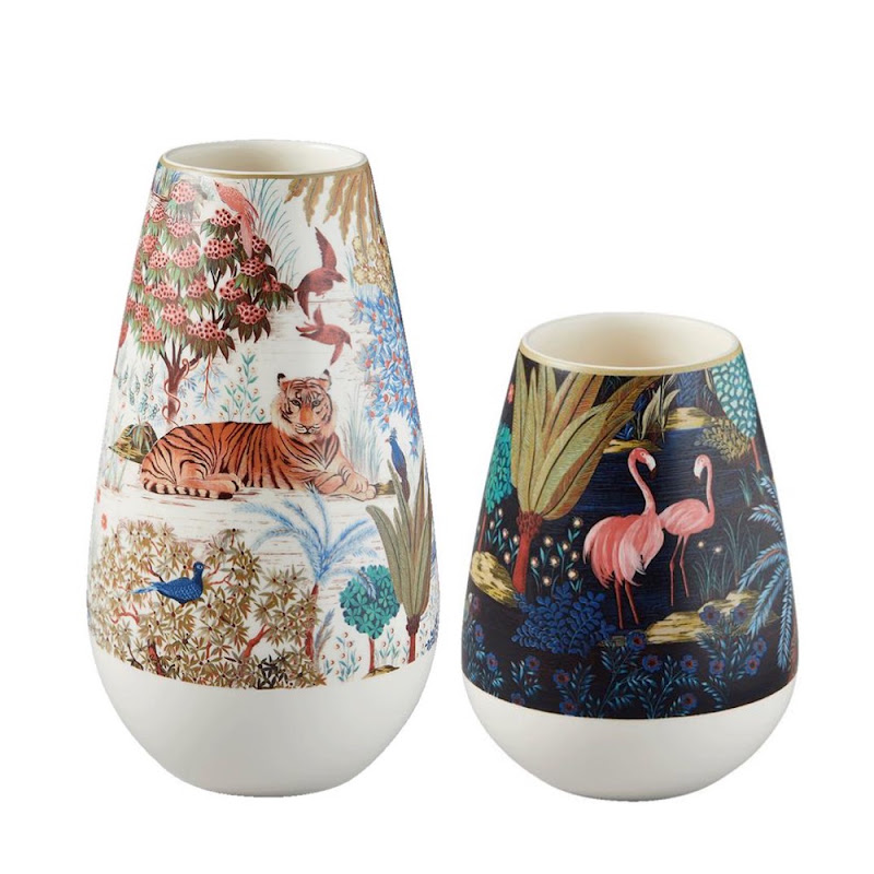 Vase "Le Jardin du Palais" by Gien