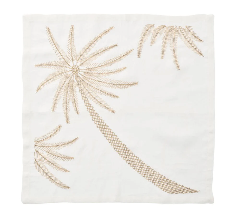 Napkin 'Palm Coast' by Kim Seybert