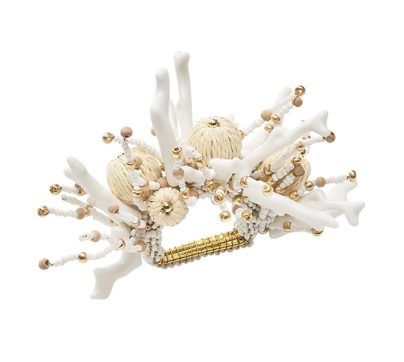 Napkin Ring 'Coral Spray' by Kim Seybert