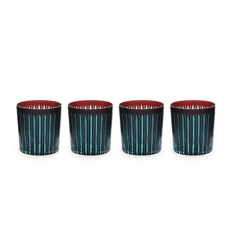 Prism Bordeaux Set of 4 Whisky Tumblers by L'Objet