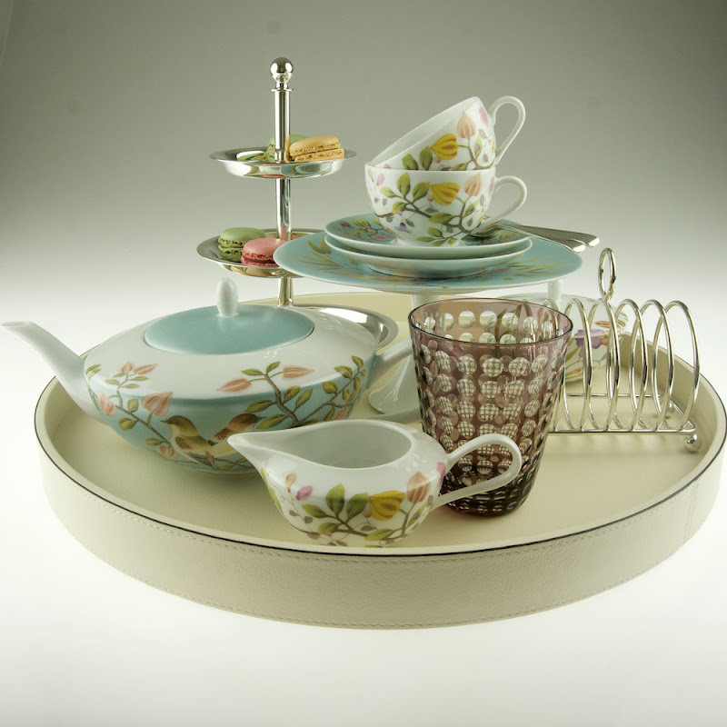 2 persons Tea set "Paradis" by Raynaud