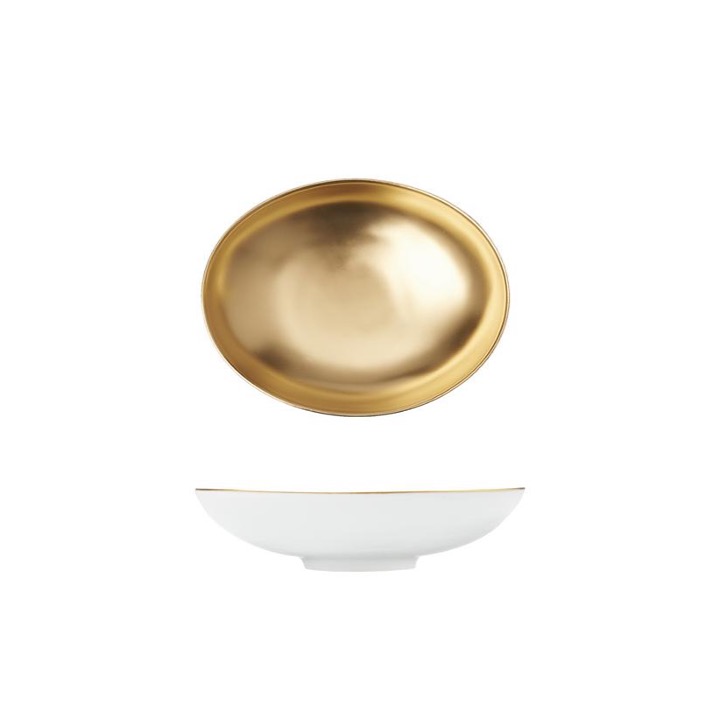 Hors d'oevre dish "Treasure Gold" by Sieger by Fürstenberg